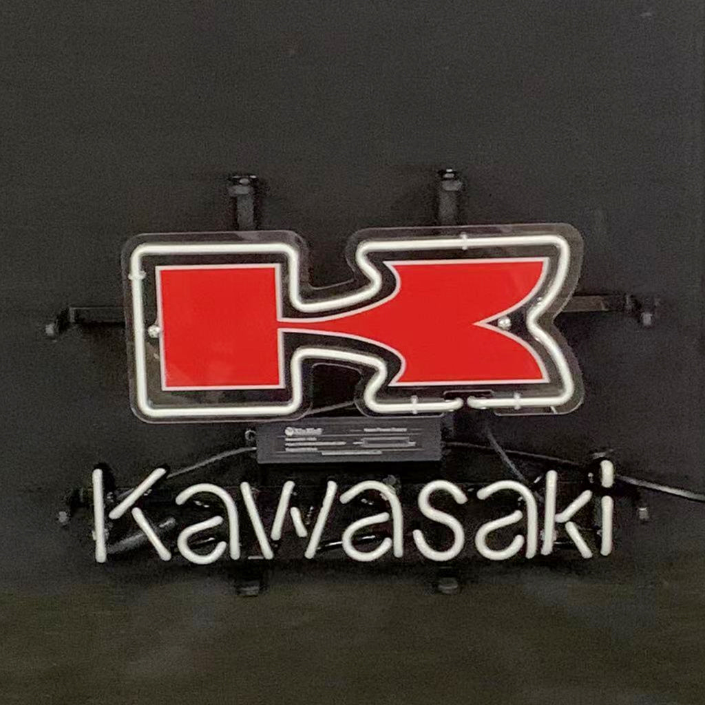 Kawasaki Beer Neon Signs Light - Prop and Piston