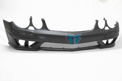 2007-2009 Mercedes Benz (W211) Facelift E Class to E63 AMG Style Front Bumper Conversion Kit - Prop and Piston