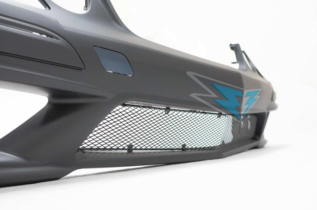 2007-2009 Mercedes Benz (W211) Facelift E Class to E63 AMG Style Front Bumper Conversion Kit - Prop and Piston