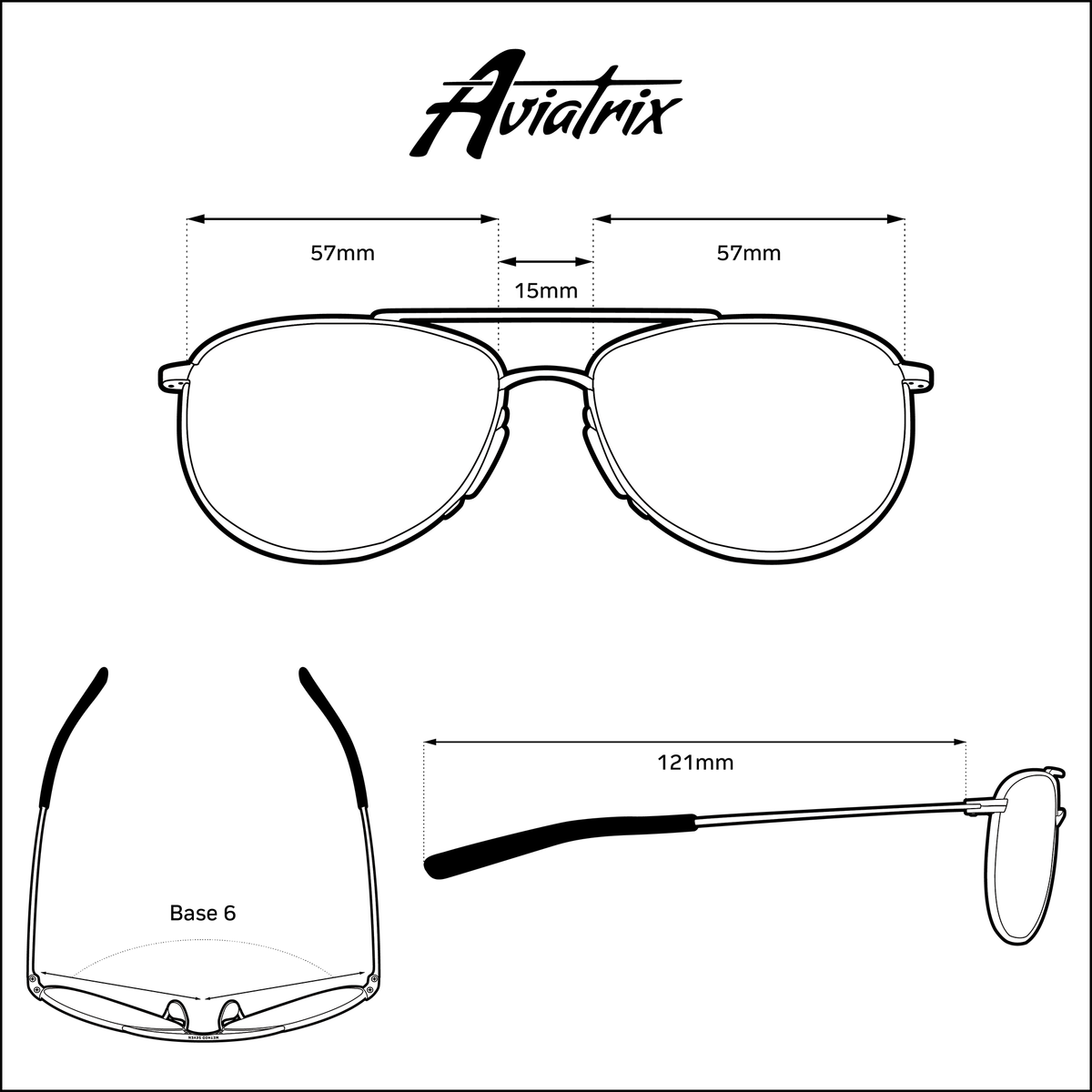 Aviatrix SKY30 | Pilot Sunglasses