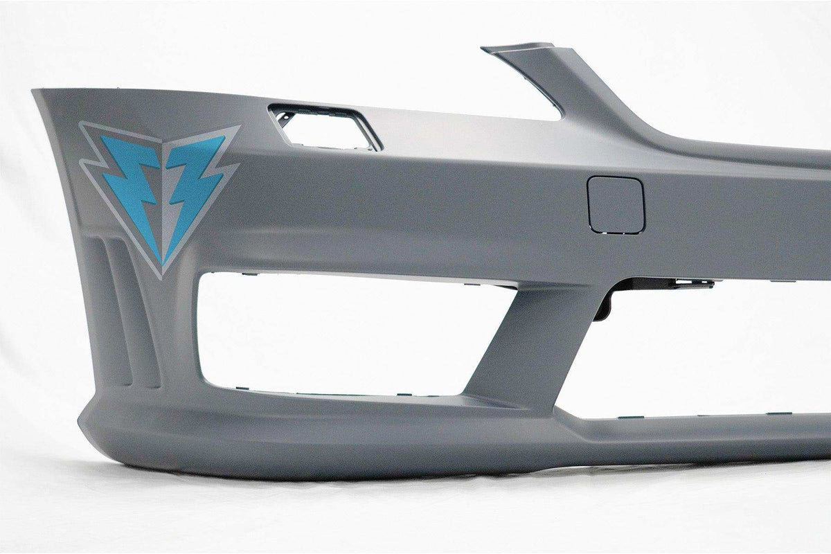 2007-2013 Mercedes Benz (W221) S Class to S63 S65 AMG Style Front Bumper Conversion Kit - Prop and Piston
