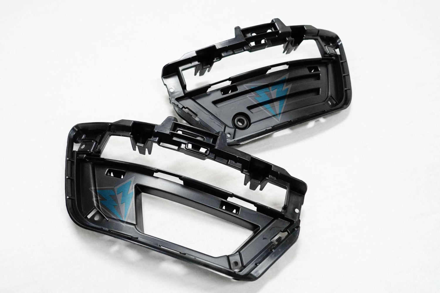 2012-2014 Mercedes Benz W204 facelift C63 AMG style front bumper conversion kit installed on C-Class sedan