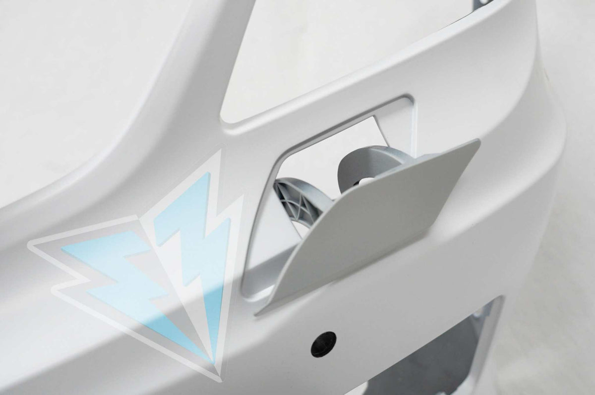 2010-2013 Mercedes Benz (W212) Pre-Facelift E63 AMG Style Front Bumper Conversion Kit (DRL Included) - Prop and Piston