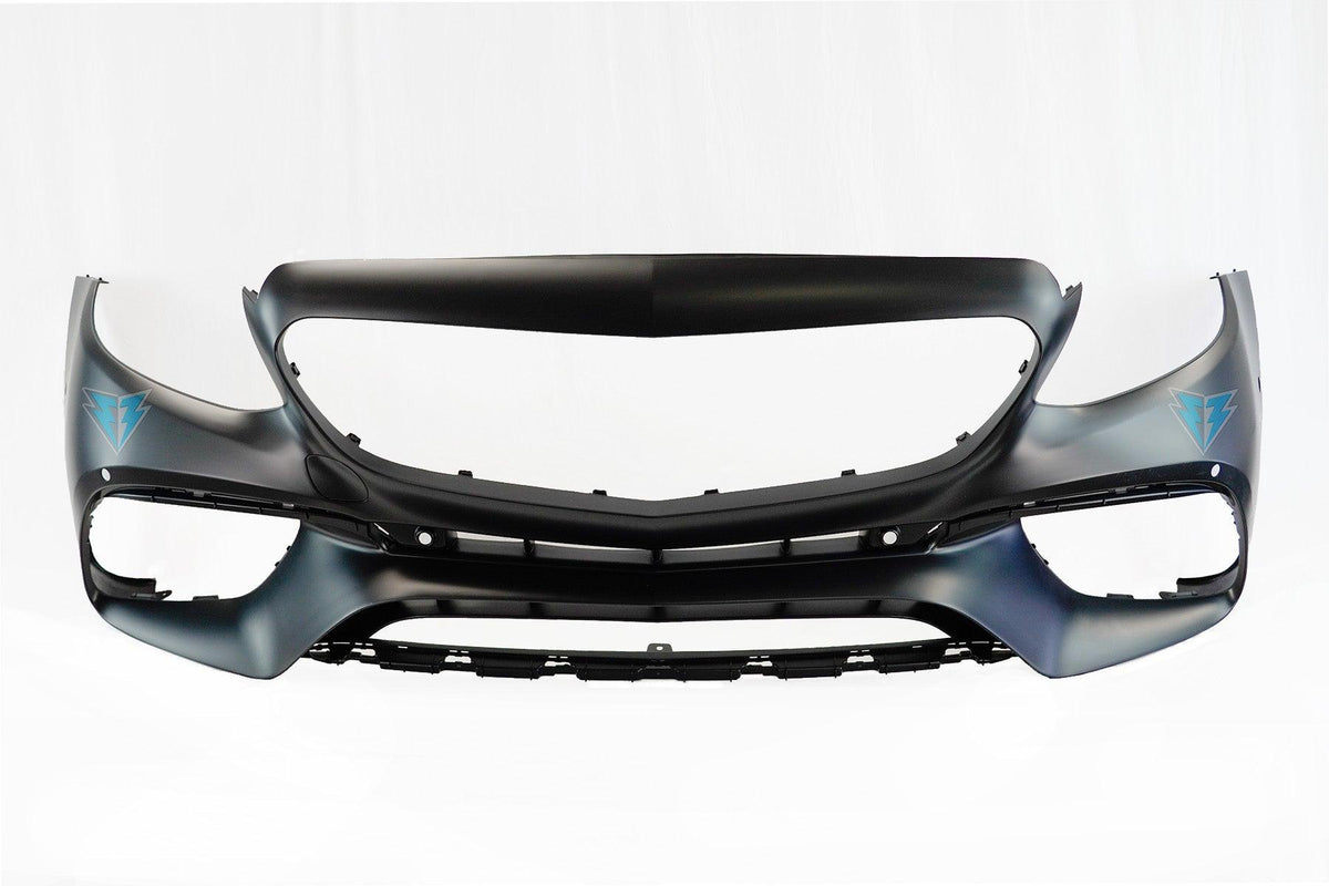 2016-2018 Mercedes Benz (W213) Pre-Facelift E-Class to E63 AMG Style Front Bumper Conversion Kit - Prop and Piston