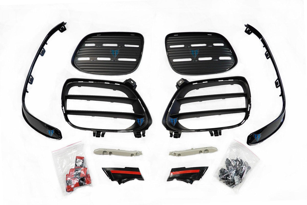 2016-2018 Mercedes Benz (W213) Pre-Facelift E-Class to E63 AMG Style Front Bumper Conversion Kit - Prop and Piston