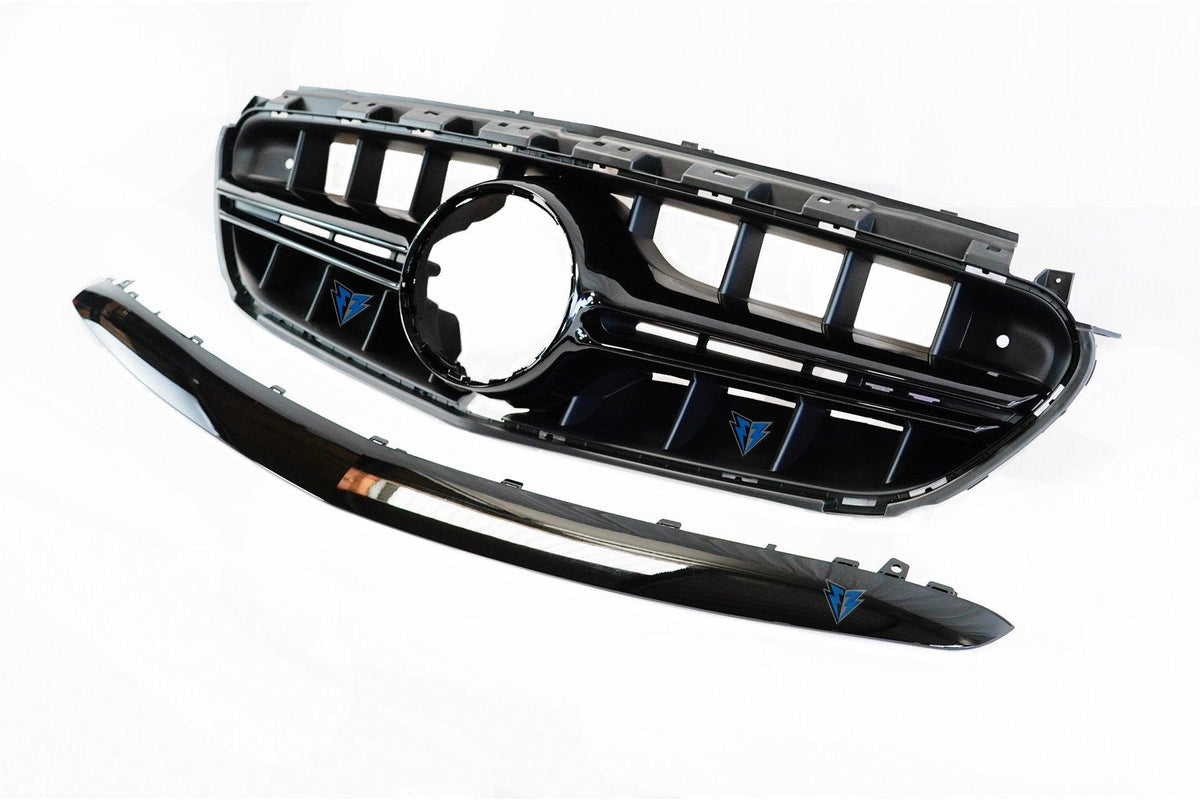 2016-2018 Mercedes Benz (W213) Pre-Facelift E-Class to E63 AMG Style Front Bumper Conversion Kit - Prop and Piston