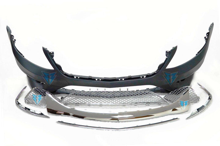 2014-2017 Mercedes Benz (W222) Pre-Facelift S-Class to S63 / S65 AMG Style Front Bumper Conversion Kit - Prop and Piston