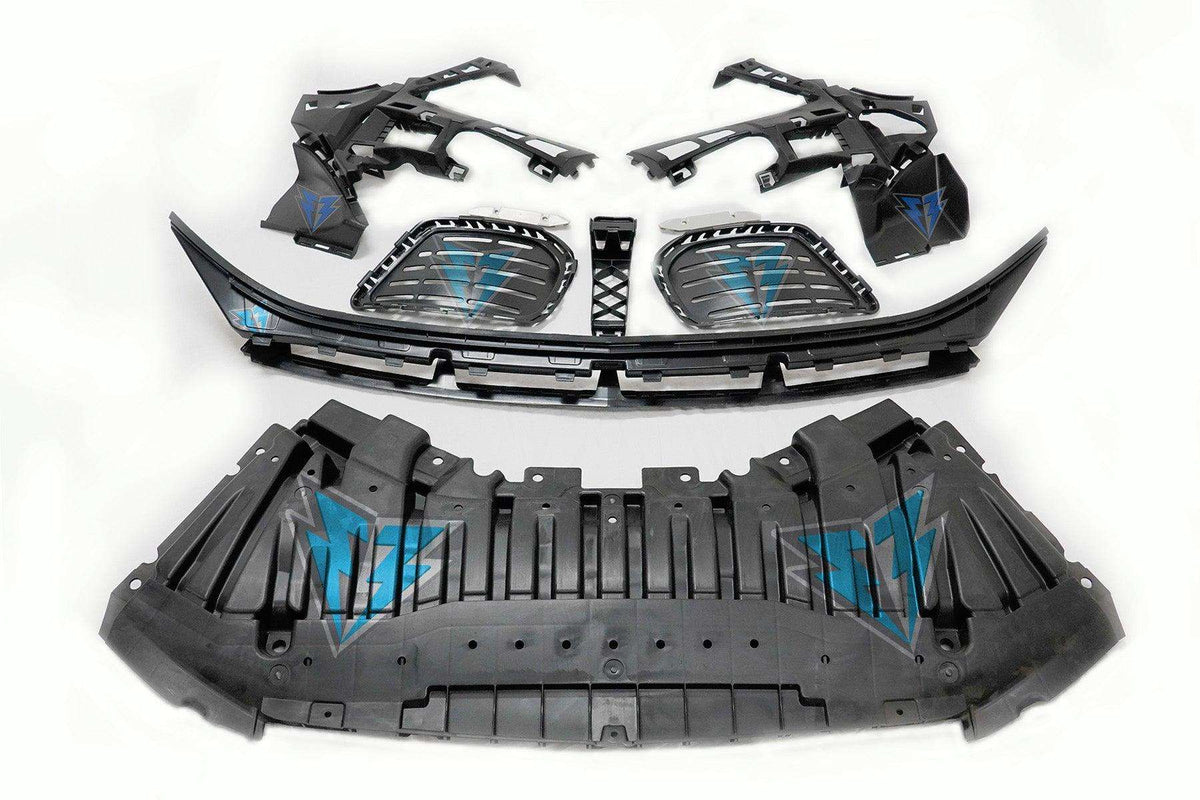2014-2017 Mercedes Benz (W222) Pre-Facelift S-Class to S63 / S65 AMG Style Front Bumper Conversion Kit - Prop and Piston