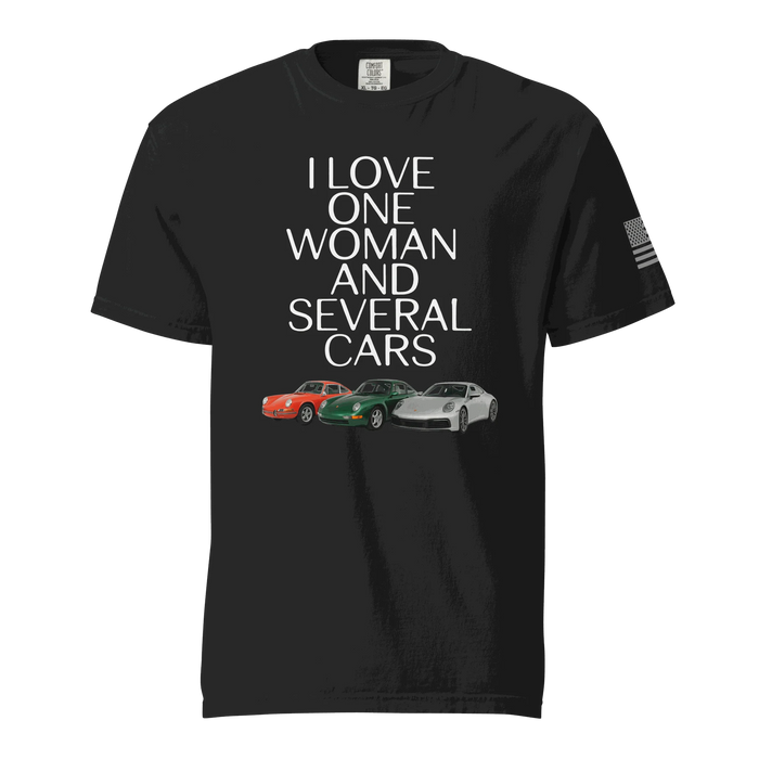 Funny t-shirt love one woman several cars t-shirt - Prop and Piston
