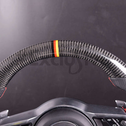 2014-2020 Porsche 911 (991.2) / GT3/GT3RS(991) / 718 Boxster/Cayman (982) / Cayenne (958.2) / Panamera (971) / Macan(95B)  |  Custom Steering Wheel by Exclusive Steering