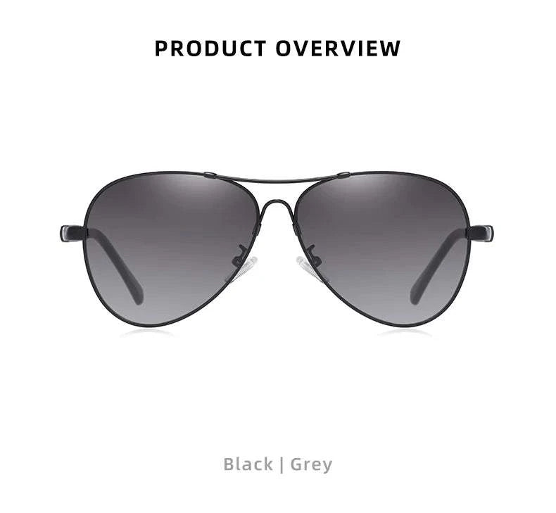 BARCUR Polarized Pilot Sunglasses for Men – Stylish Anti Blue Light UV400 Protection Gradient Mirror Lens Stainless Steel Trendy Frame – Fashion Aviator Sun Glasses for Men Ideal for Driving Travel Summer & Outdoor Activities
