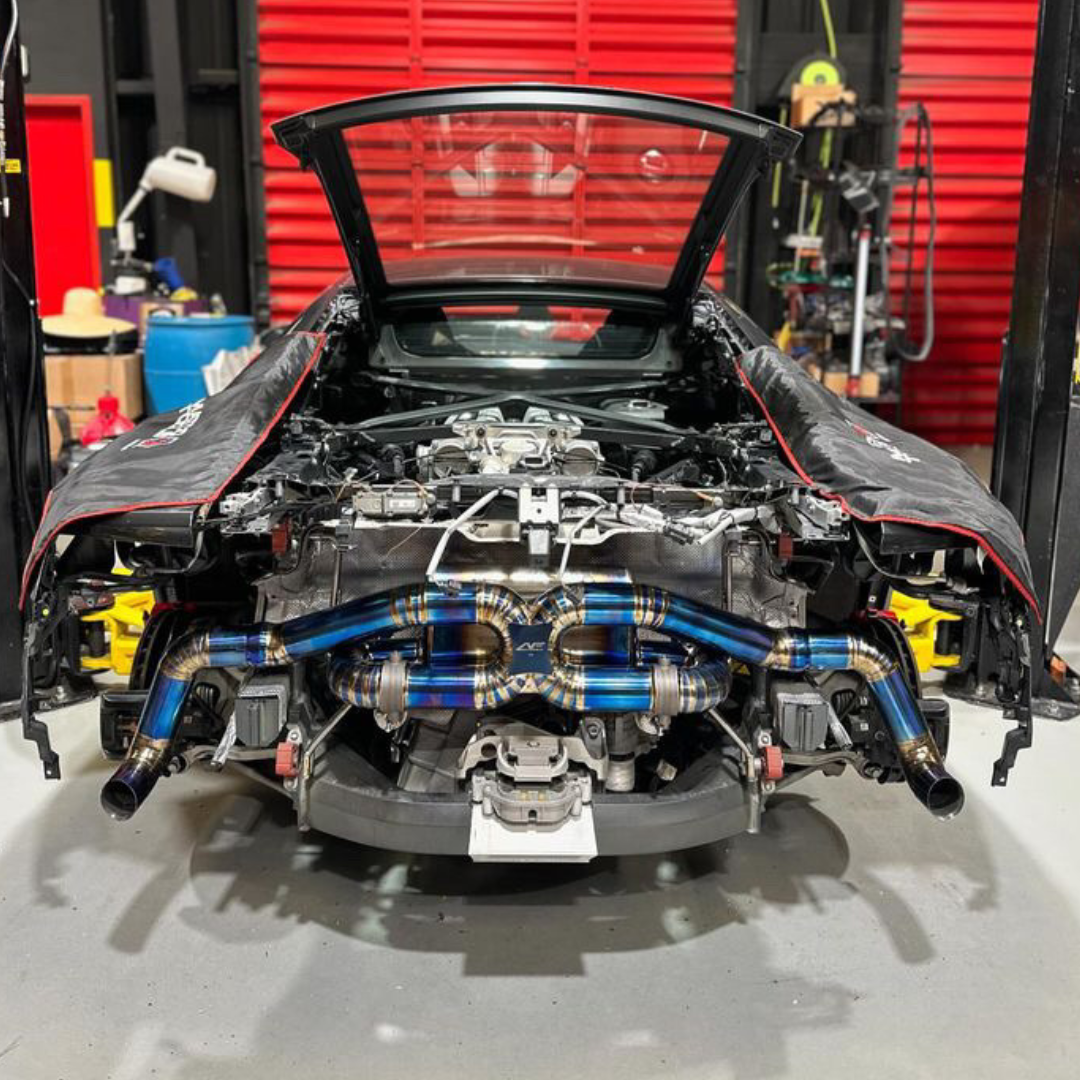 2017-2023 Audi R8 Titanium AFD F1 Exhaust System - Prop and Piston