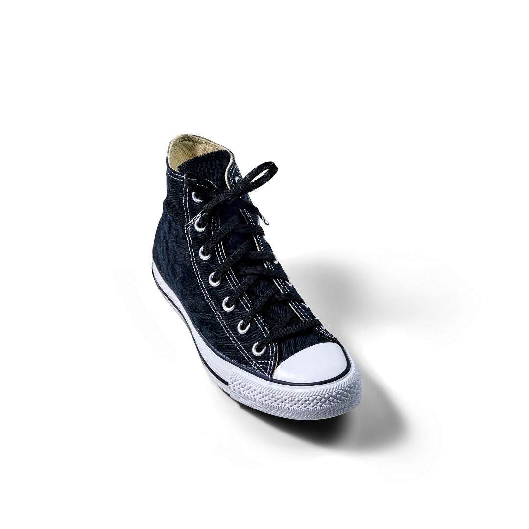 Shadow Black stretchy bread laces secure shoes with one tie for easy slip-on