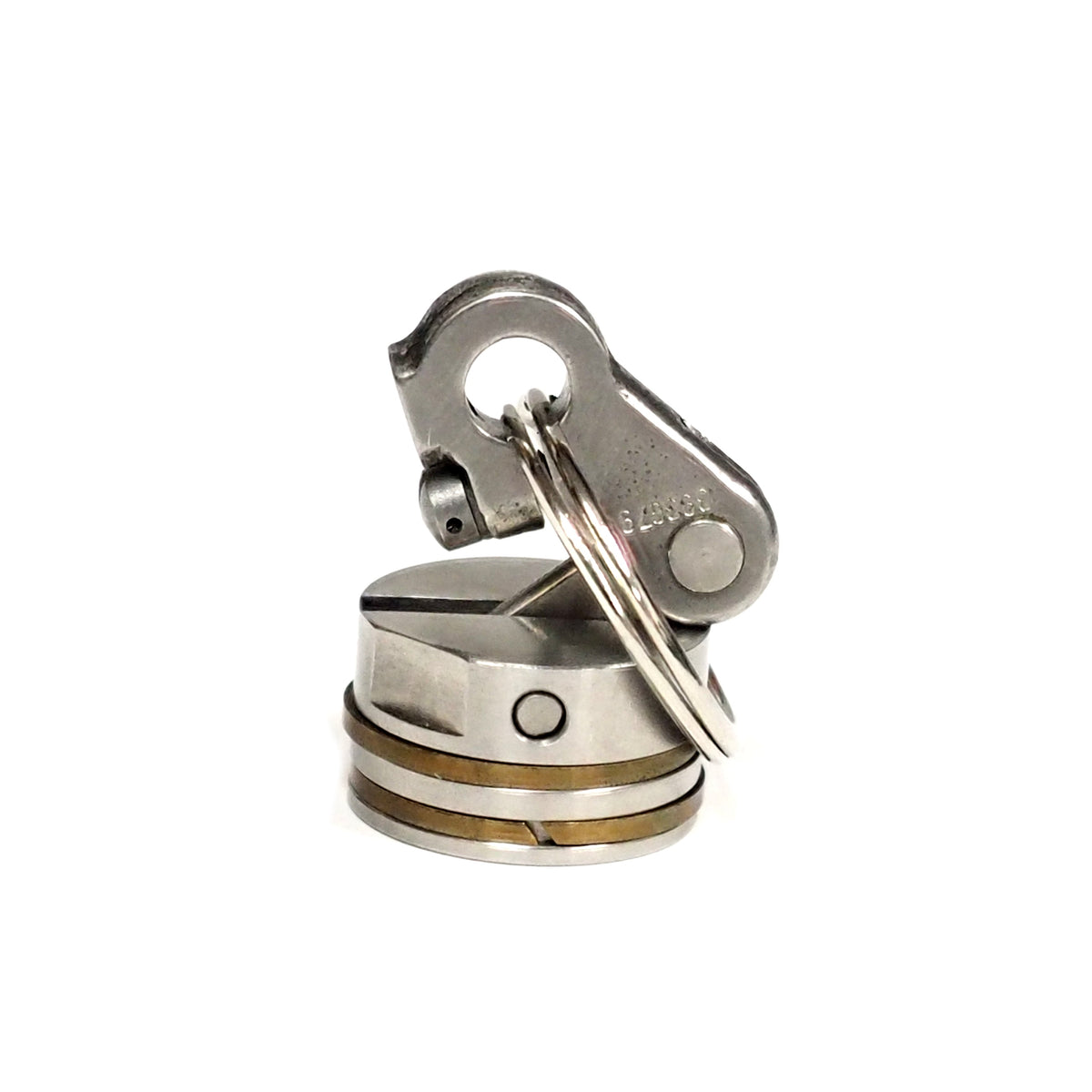 B-25 MItchell Bomber Wright R-2600 Radial Engine Stromberg Carburetor Mini Piston Keychain - Prop and Piston