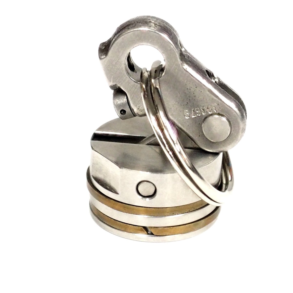 B-25 MItchell Bomber Wright R-2600 Radial Engine Stromberg Carburetor Mini Piston Keychain - Prop and Piston