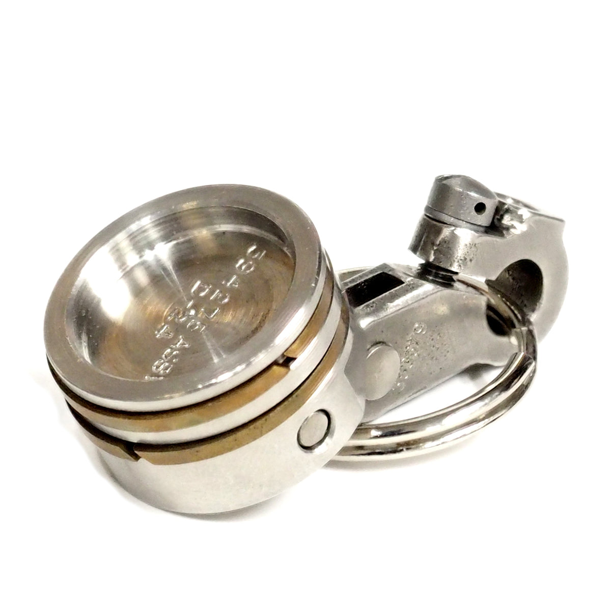 B-25 MItchell Bomber Wright R-2600 Radial Engine Stromberg Carburetor Mini Piston Keychain - Prop and Piston