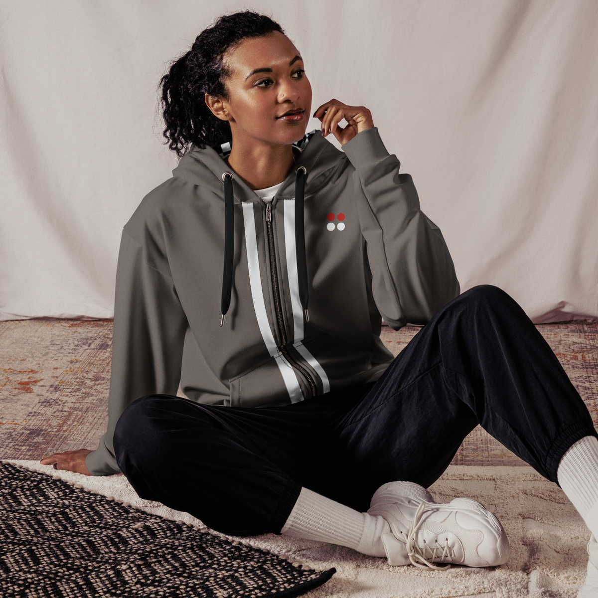 Relaxed fit hoodie Clear Aviation Landing - Prop and Piston
