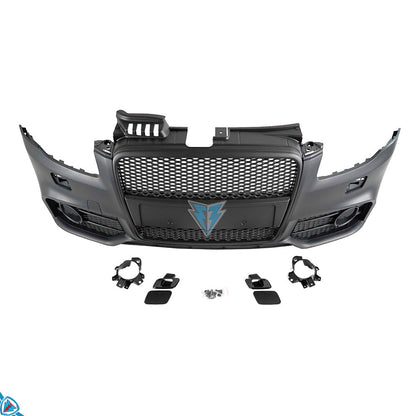 2005-2008 Audi A4 / S4 (B7) to RS4 Style Front Bumper Conversion Kit - Prop and Piston