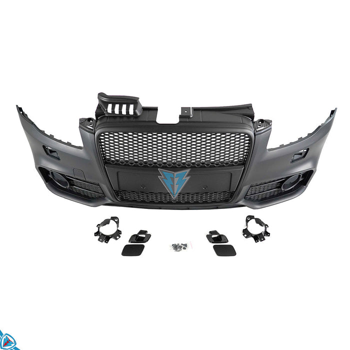 2005-2008 Audi A4 / S4 (B7) to RS4 Style Front Bumper Conversion Kit - Prop and Piston