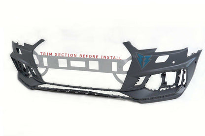2017-2019 Audi A4 / S4 (B9) to RS4 Style Front Bumper Conversion Kit - Prop and Piston