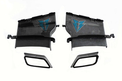 2017-2019 Audi A4 / S4 (B9) to RS4 Style Front Bumper Conversion Kit - Prop and Piston