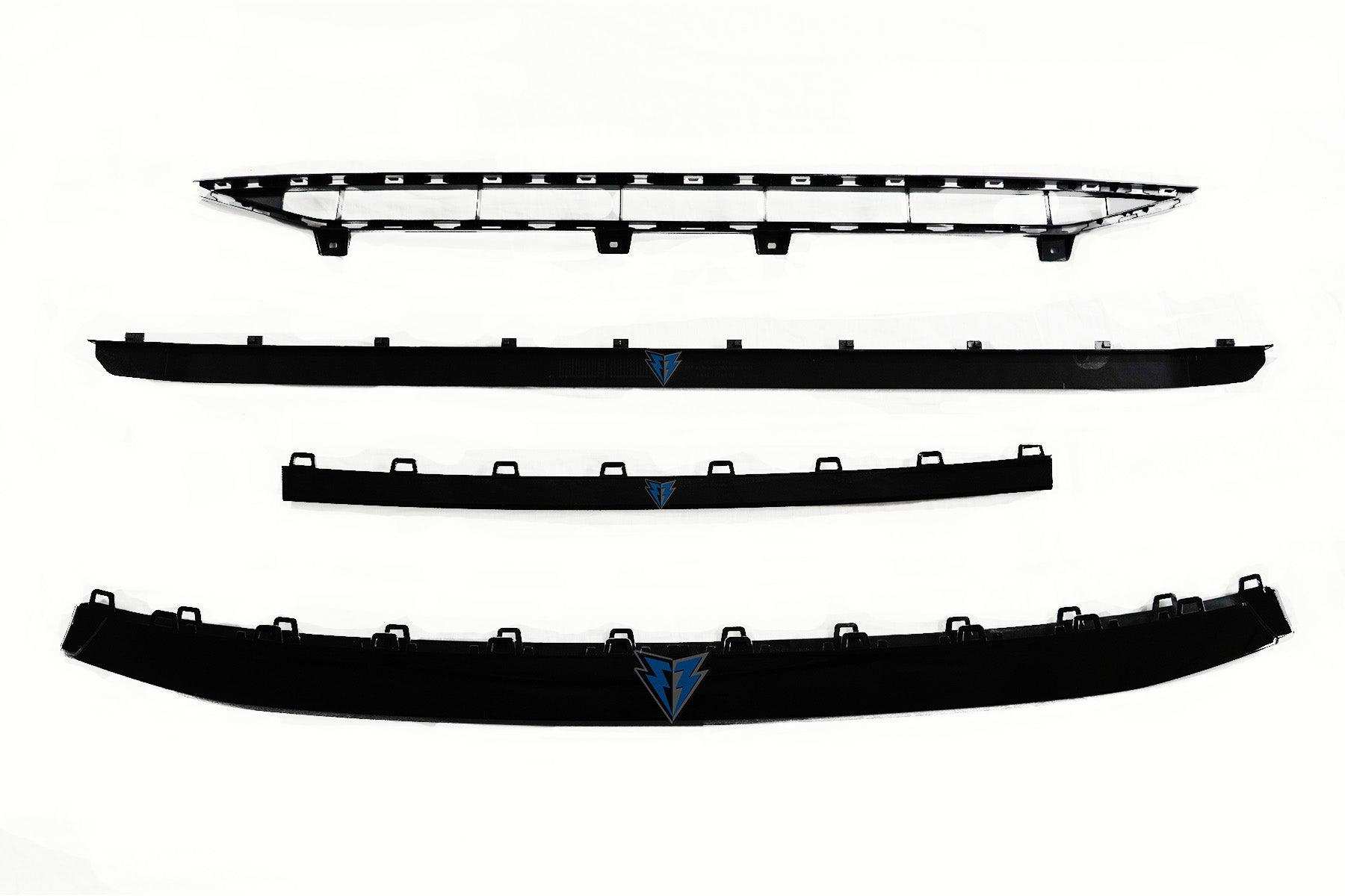 2017-2019 Audi A4 / S4 (B9) to RS4 Style Front Bumper Conversion Kit - Prop and Piston