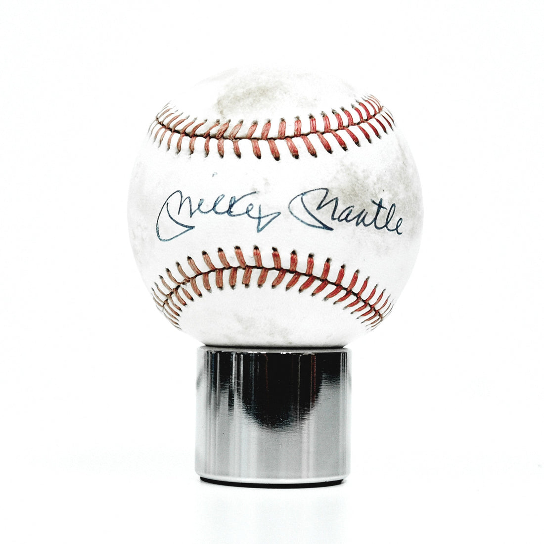 Premium Polished Baseball | Tennis | Billiard Ball Display Stand made from Airplane Parts Version II - Prop and Piston