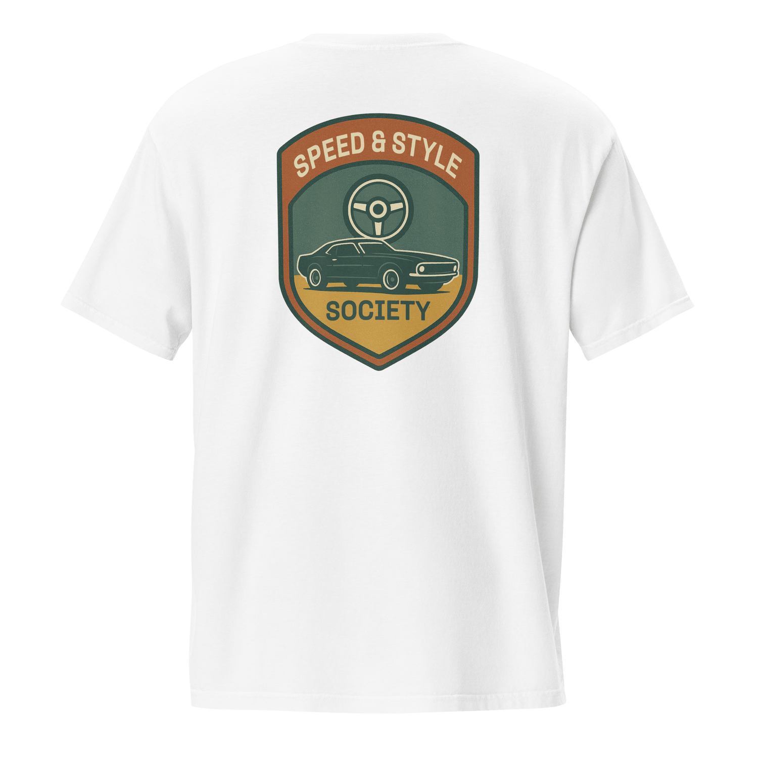 Automotive pocket t-shirt - Prop and Piston