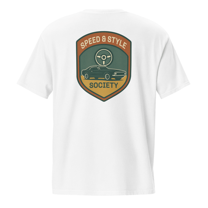 Automotive pocket t-shirt - Prop and Piston