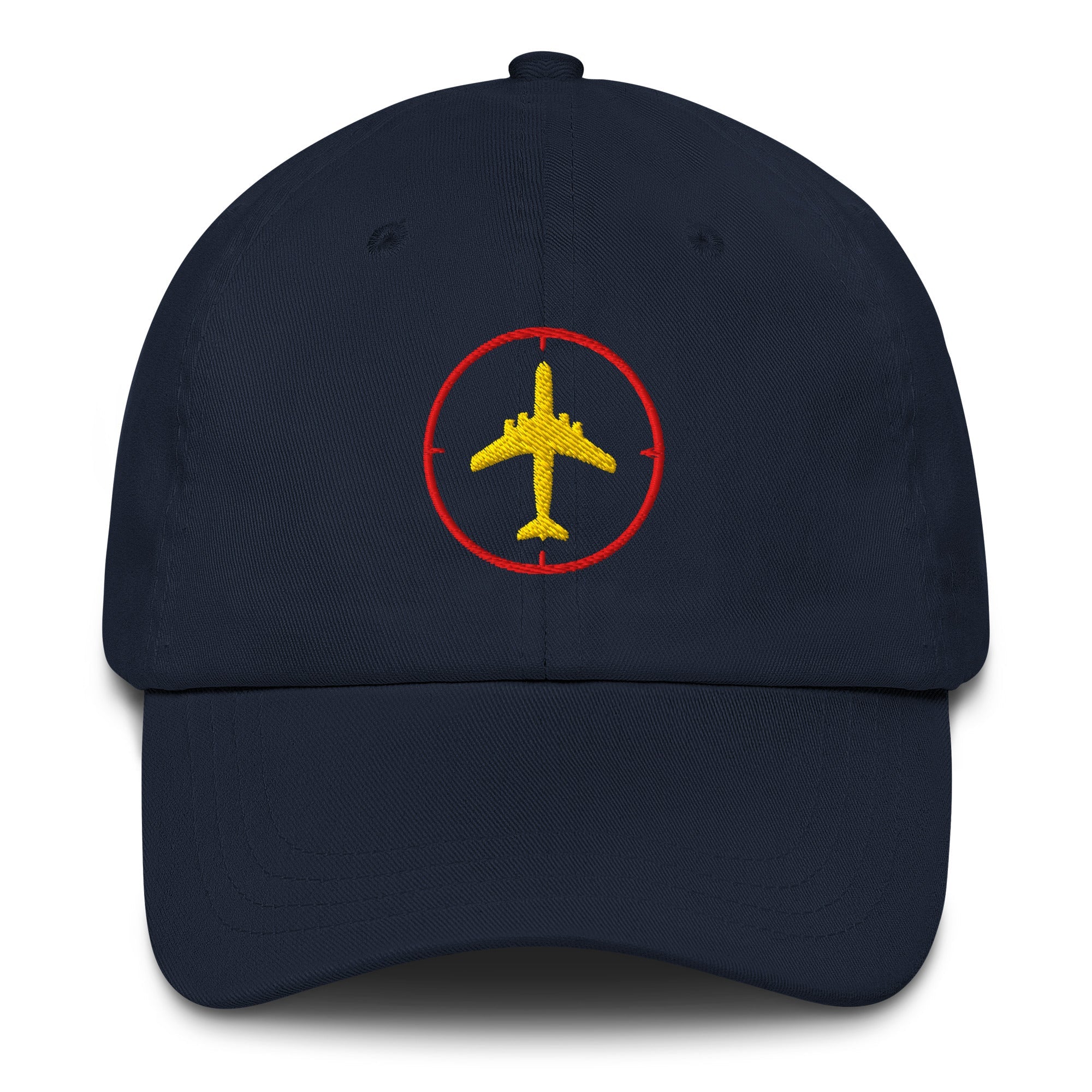 Aviation hat Jet Compass Baseball Hat DAD” Embroidered Hat Cotton Twill Adjustable embroidered hat - Prop and Piston