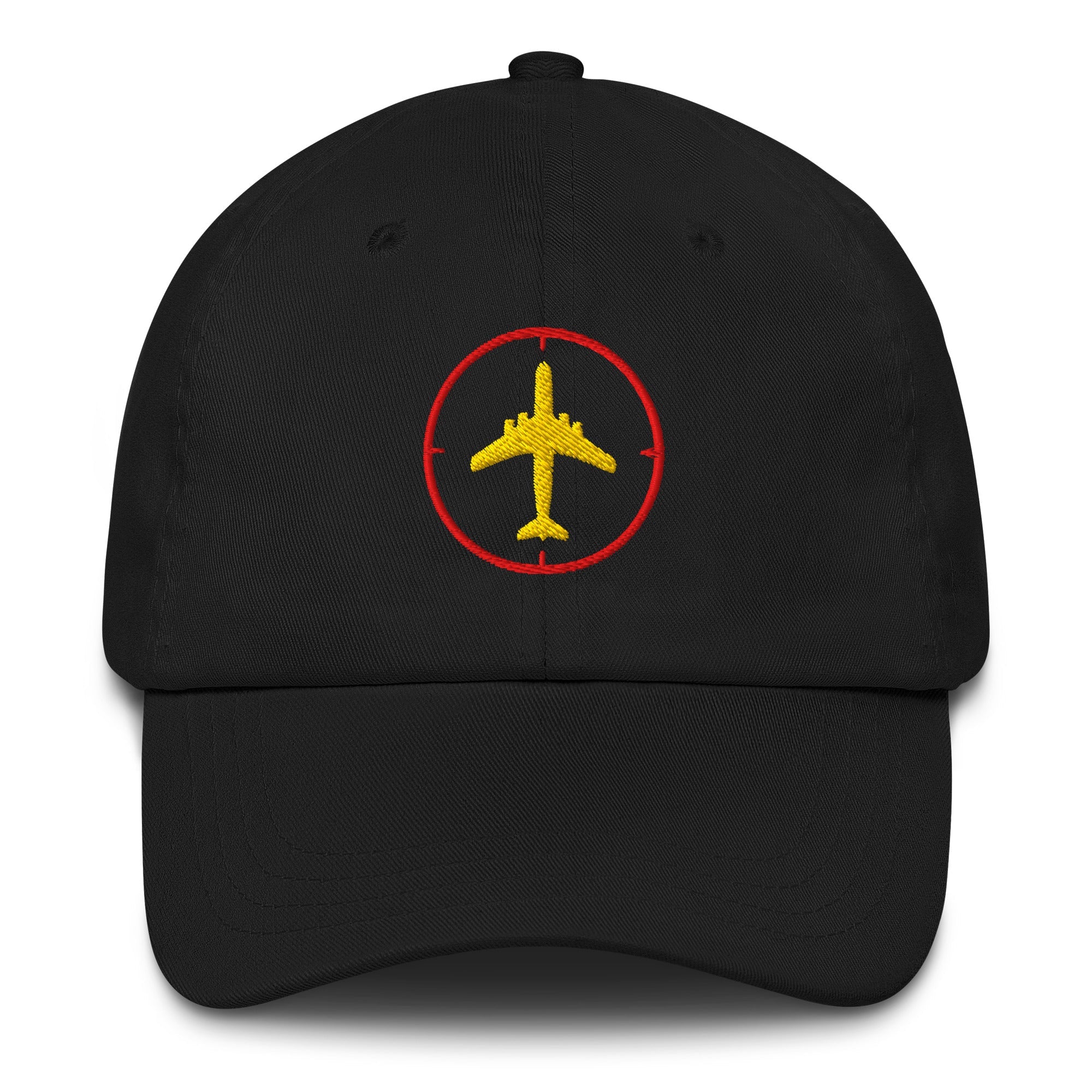 Aviation hat Jet Compass Baseball Hat DAD” Embroidered Hat Cotton Twill Adjustable embroidered hat - Prop and Piston