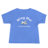 Blue baby jersey short sleeve tee with "Wing Me! It&