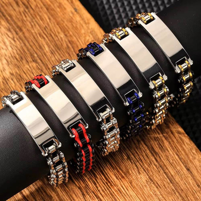 Bike Chain Bracelet - Prop and Piston
