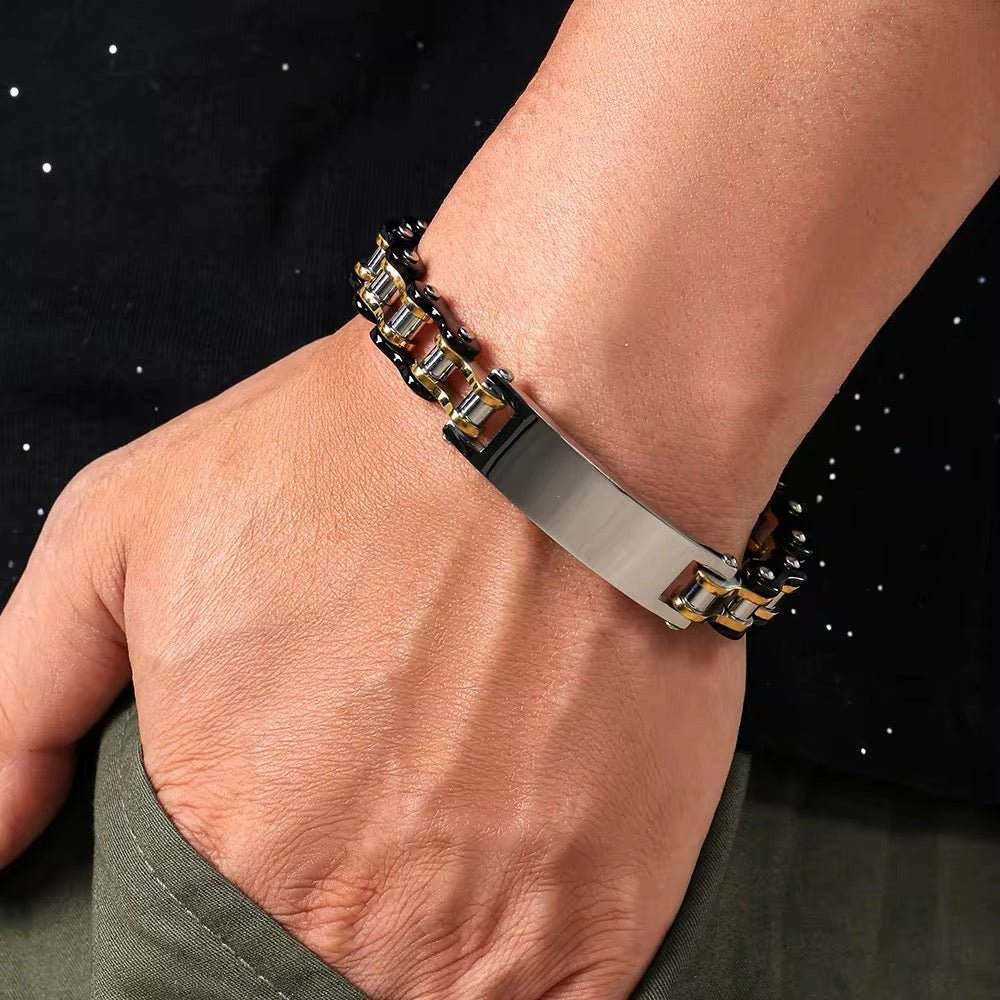 Bike Chain Bracelet - Prop and Piston