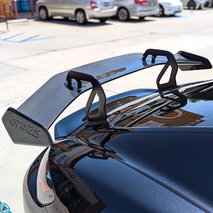 2017-2025 Porsche 718 Boxster & Cayman (982) Dry Carbon Fiber GT4 RS Style Swan Neck Wing