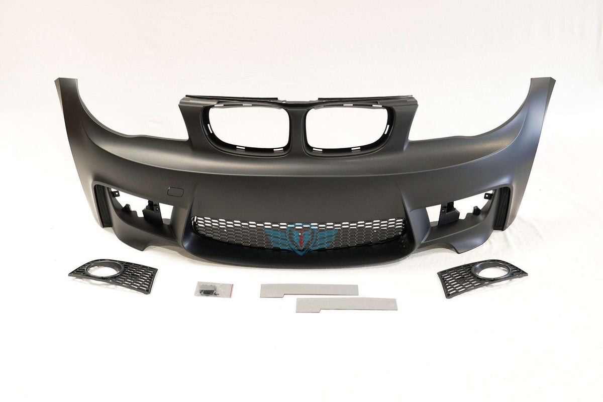 2008-2013 BMW 1 Series E8X 1M Style Front Bumper Conversion Kit