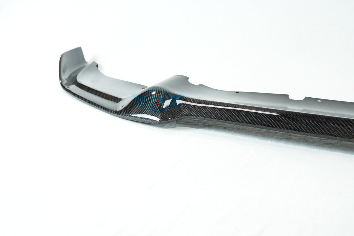 BMW F30 M2 Conversion Bumper CS Style Genuine Carbon Fiber Front Lip | FYBR Aerodynamics