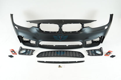 2012-2018 BMW 3 Series (F30/F31) M3 Style Front Bumper Conversion Kit - Prop and Piston