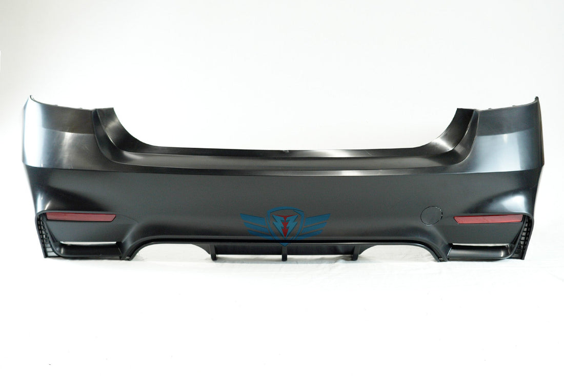 2012-2018 BMW 3 Series (F30) M3 Style Rear Bumper Conversion Kit - Prop and Piston