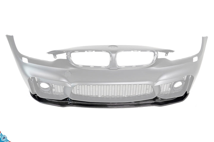 2014-2020 BMW 4 Series (F32/F33/F36) VSX Carbon Fiber Front Lip [ONLY FOR M4 CONVERSION BUMPER]