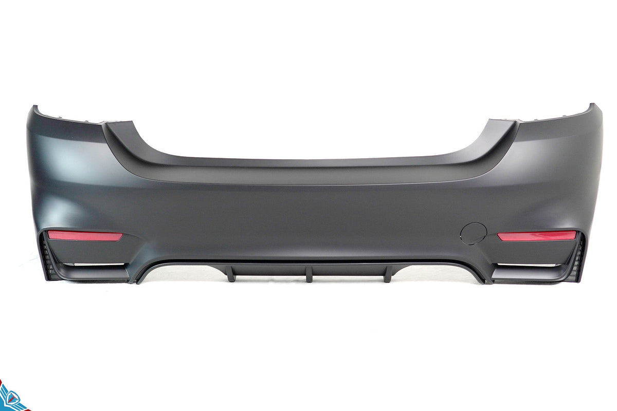 2014-2020 BMW 4 Series (F32/F33) M4 Style Rear Bumper Conversion Kit - Prop and Piston