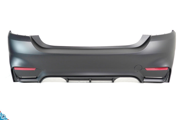 2014-2020 BMW 4 Series (F32/F33) M4 Style Rear Bumper Conversion Kit - Prop and Piston