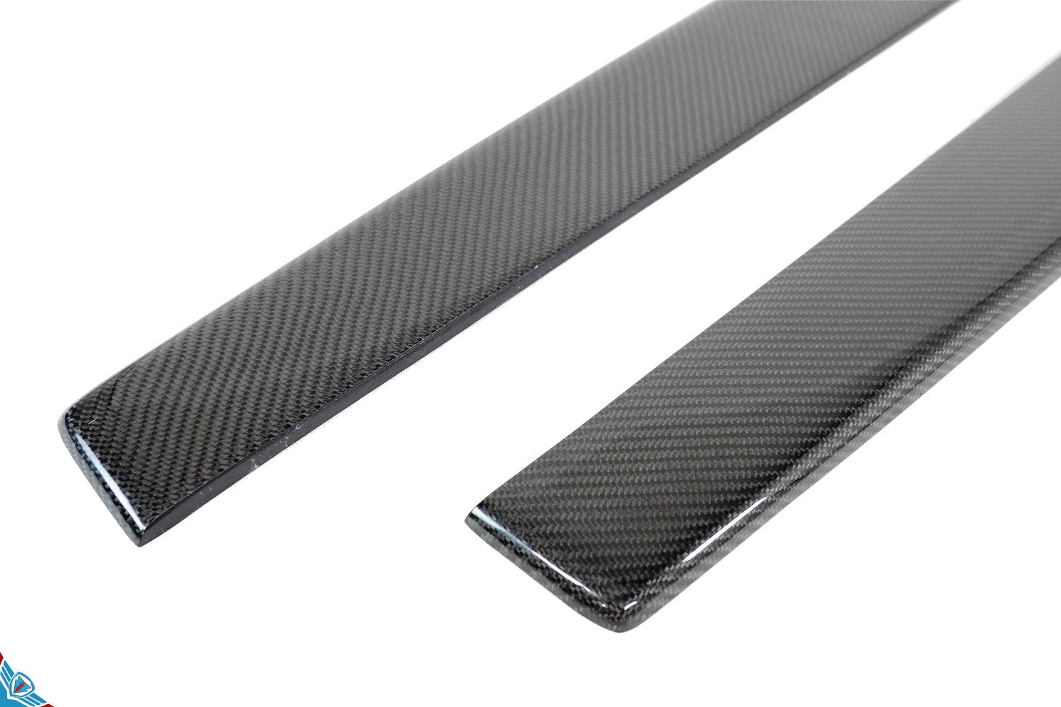 2014-2020 BMW 4 Series (F32/F33) &amp; M3/M4 (F8X) M Performance Style Carbon Fiber Side Skirt Extensions (Pair) | FYBR Aerodynamics