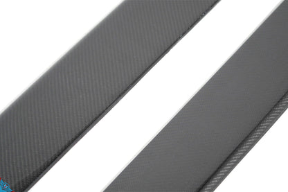 2014-2020 BMW 4 Series (F32/F33) &amp; M3/M4 (F8X) M Performance Style Carbon Fiber Side Skirt Extensions (Pair) | FYBR Aerodynamics