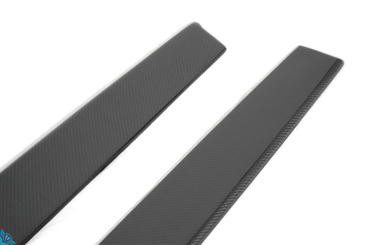 2014-2020 BMW 4 Series (F32/F33) &amp; M3/M4 (F8X) M Performance Style Carbon Fiber Side Skirt Extensions (Pair) | FYBR Aerodynamics