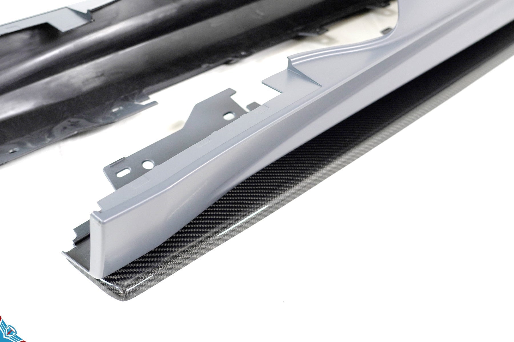 2014-2020 BMW 4 Series (F32/F33) &amp; M3/M4 (F8X) M Performance Style Carbon Fiber Side Skirt Extensions (Pair) | FYBR Aerodynamics
