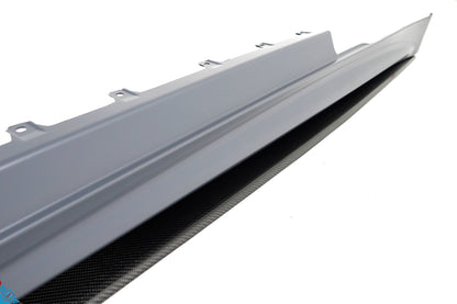 2014-2020 BMW 4 Series (F32/F33) &amp; M3/M4 (F8X) M Performance Style Carbon Fiber Side Skirt Extensions (Pair) | FYBR Aerodynamics