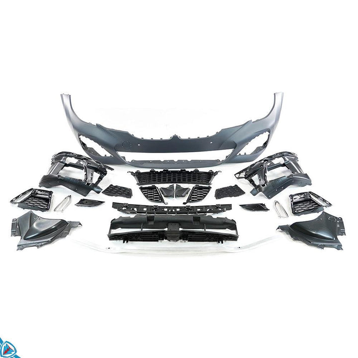 2019-2022 BMW Pre-LCI 3 Series (G20) M Sport (M340i) Style Front Bumper Conversion Kit - Prop and Piston