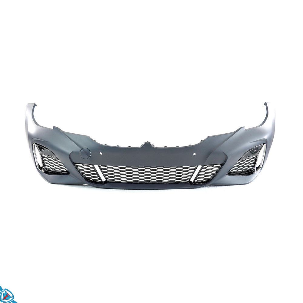 2019-2022 BMW Pre-LCI 3 Series (G20) M Sport (M340i) Style Front Bumper Conversion Kit - Prop and Piston