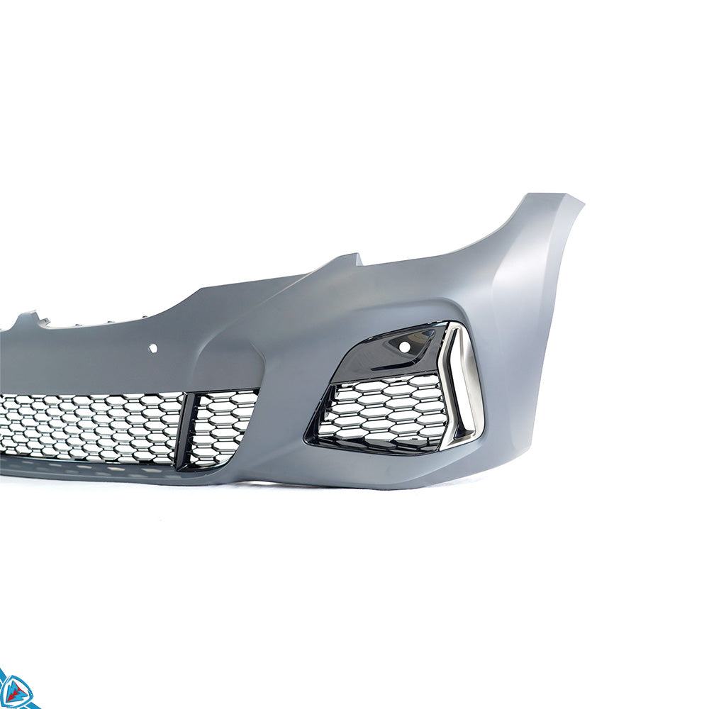 2019-2022 BMW Pre-LCI 3 Series (G20) M Sport (M340i) Style Front Bumper Conversion Kit - Prop and Piston